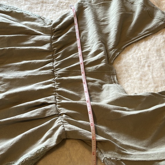 NWOT Free People Intimately Good Side Romper Lima Bean Green Size XS - Picture 7 of 15